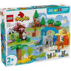 Klocki LEGO 10446 Rodziny dzikich zwierząt 3 w 1 DUPLO